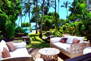 Property grounds - Monkey Beach House, Beachfront, Ocean Views, Shared Pool, Staff Provided (Diani Beach)