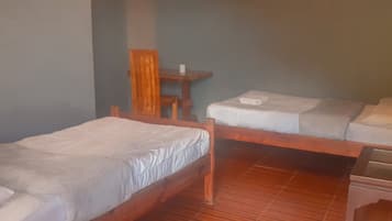 Triple Private Room | In-room safe, bed sheets