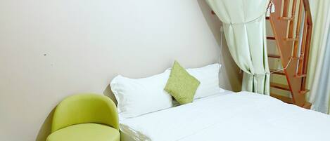 Wifi gratis y ropa de cama