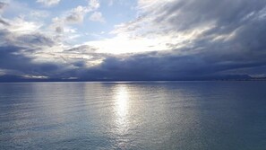 En la playa y pesca