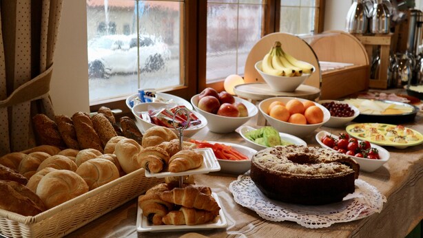 Desayuno estilo bufé