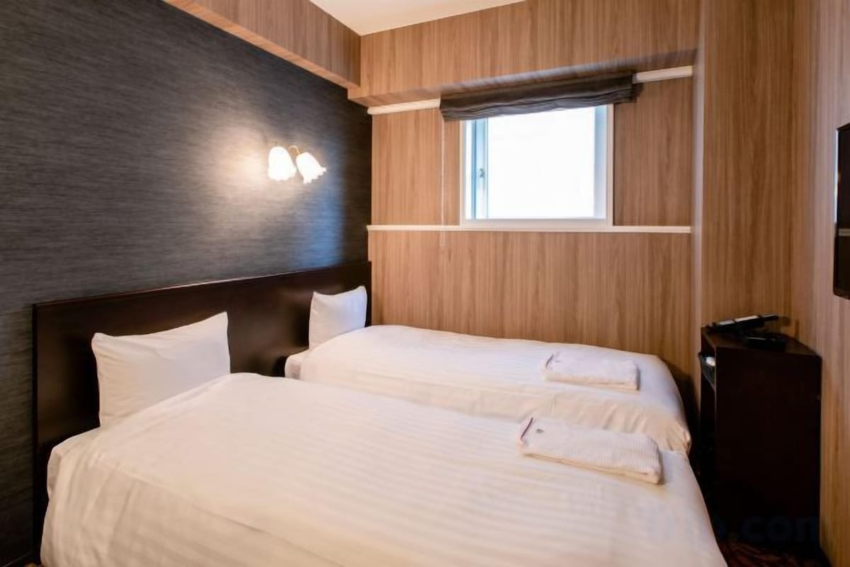 Blackout curtains, soundproofing, iron/ironing board (on request)