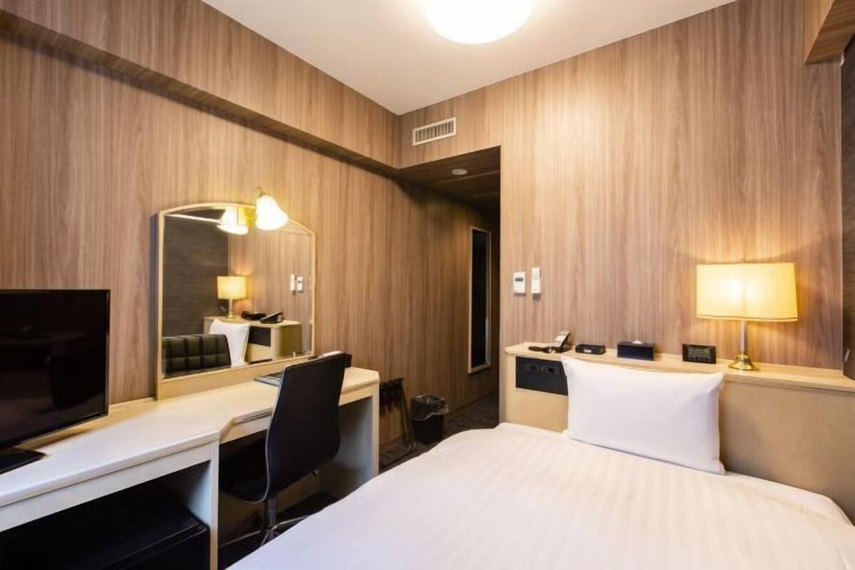 Blackout curtains, soundproofing, iron/ironing board (on request)
