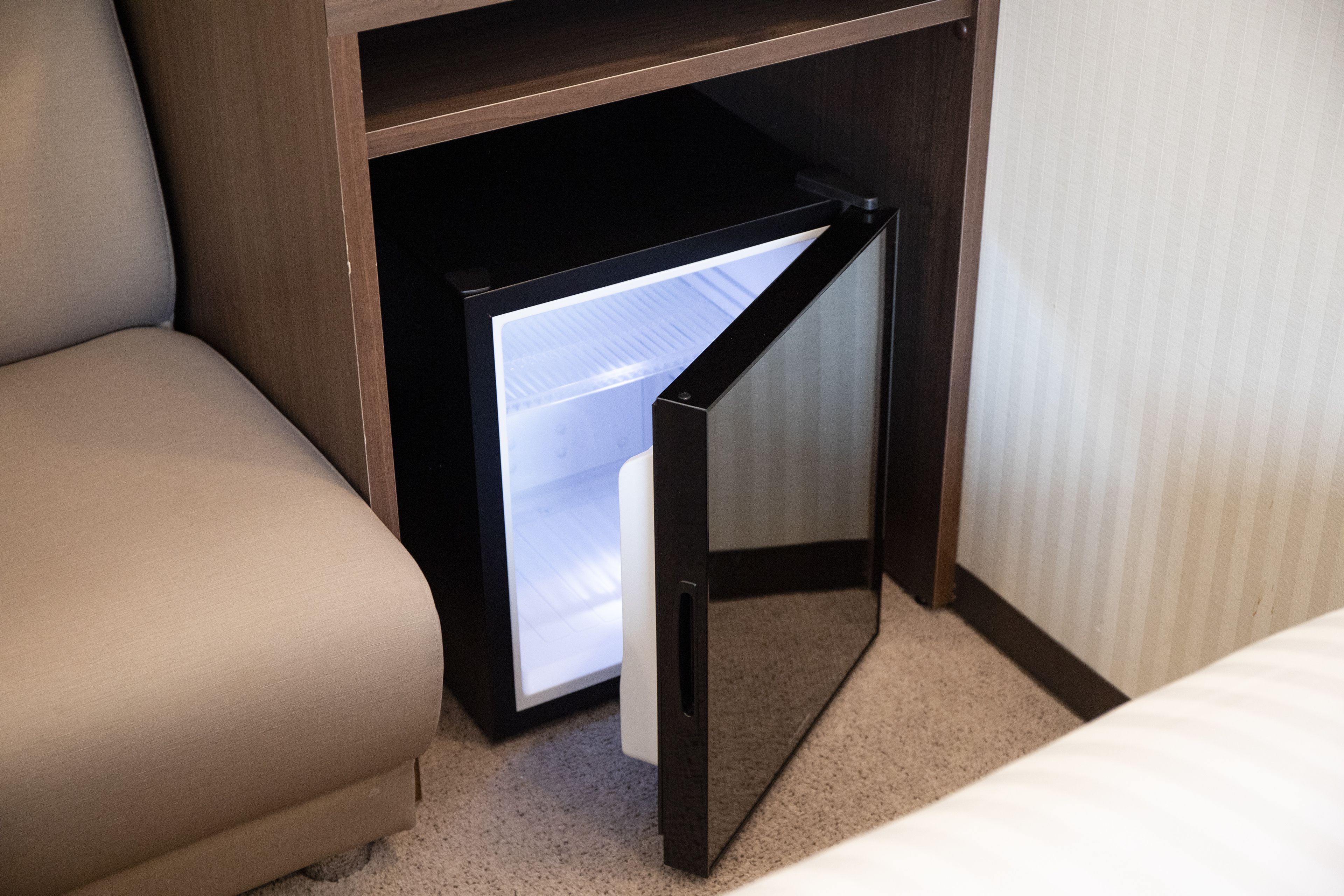 1 bedroom, blackout curtains, soundproofing, iron/ironing board