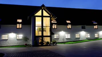 Front of property - evening/night