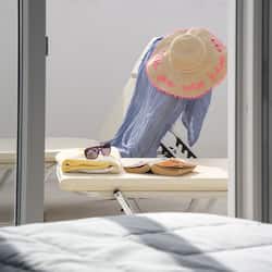 Camera Superior con letto matrimoniale o 2 letti singoli, vista mare | 1 camera, biancheria da letto di alta qualità, cassaforte in camera