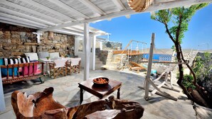 Villa, 1 Bedroom, Private Pool | Terrace/patio - Villa Akoya VI by The Pearls Collection (Mykonos)