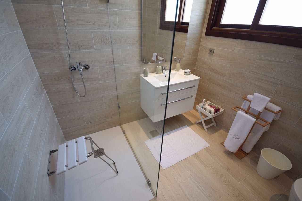 Villa, 3 Schlafzimmer, Meerblick | Badezimmer | Duschwanne, Komfortbadewanne, Bidet, Handtücher