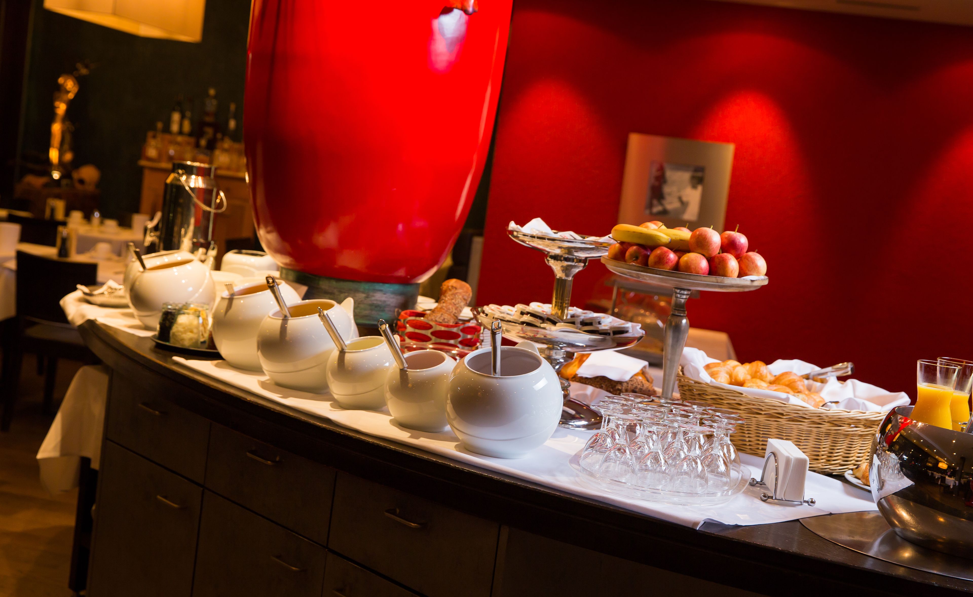 daily buffet breakfast (chf 20.00 per person)