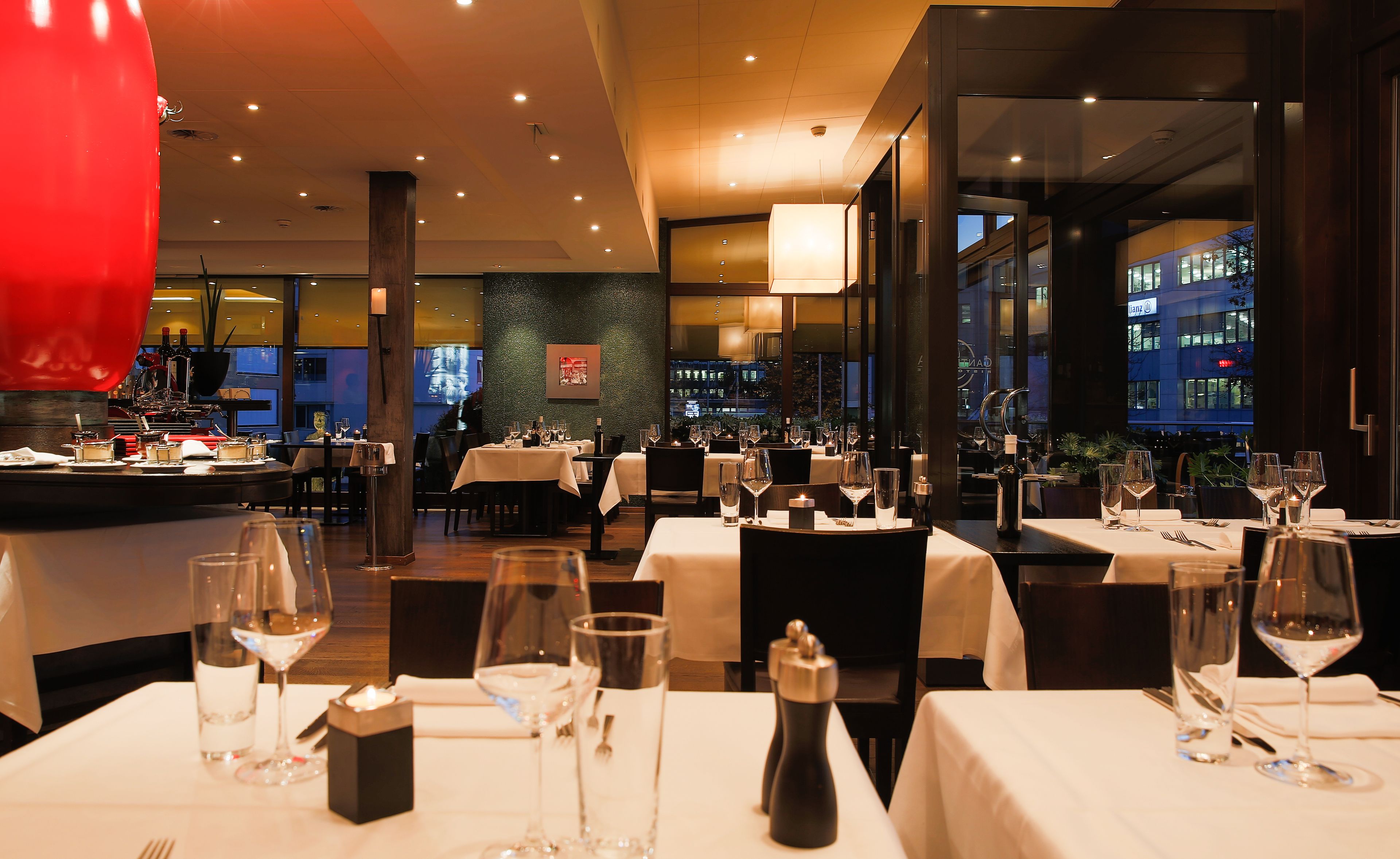 breakfast, lunch, dinner served; italian cuisine