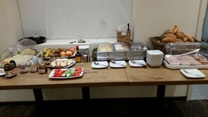 Petit déjeuner buffet compris tous les jours