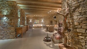Villa, 4 Bedrooms | Living area | Flat-screen TV - Villa Shay by The Pearls Collection (Mykonos)