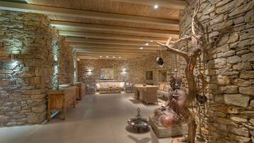 Villa, 4 Bedrooms | Living area | Flat-screen TV