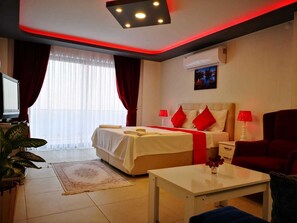 Traditional Apartment, 1 Queen Bed, Non Smoking, Sea View | 12 bedrooms - otel sadem (Kas)