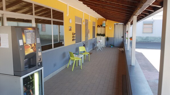 Façade de l’hébergement