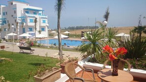 Appartement, roken, uitzicht op tuin | Terras