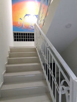 Interior entrance