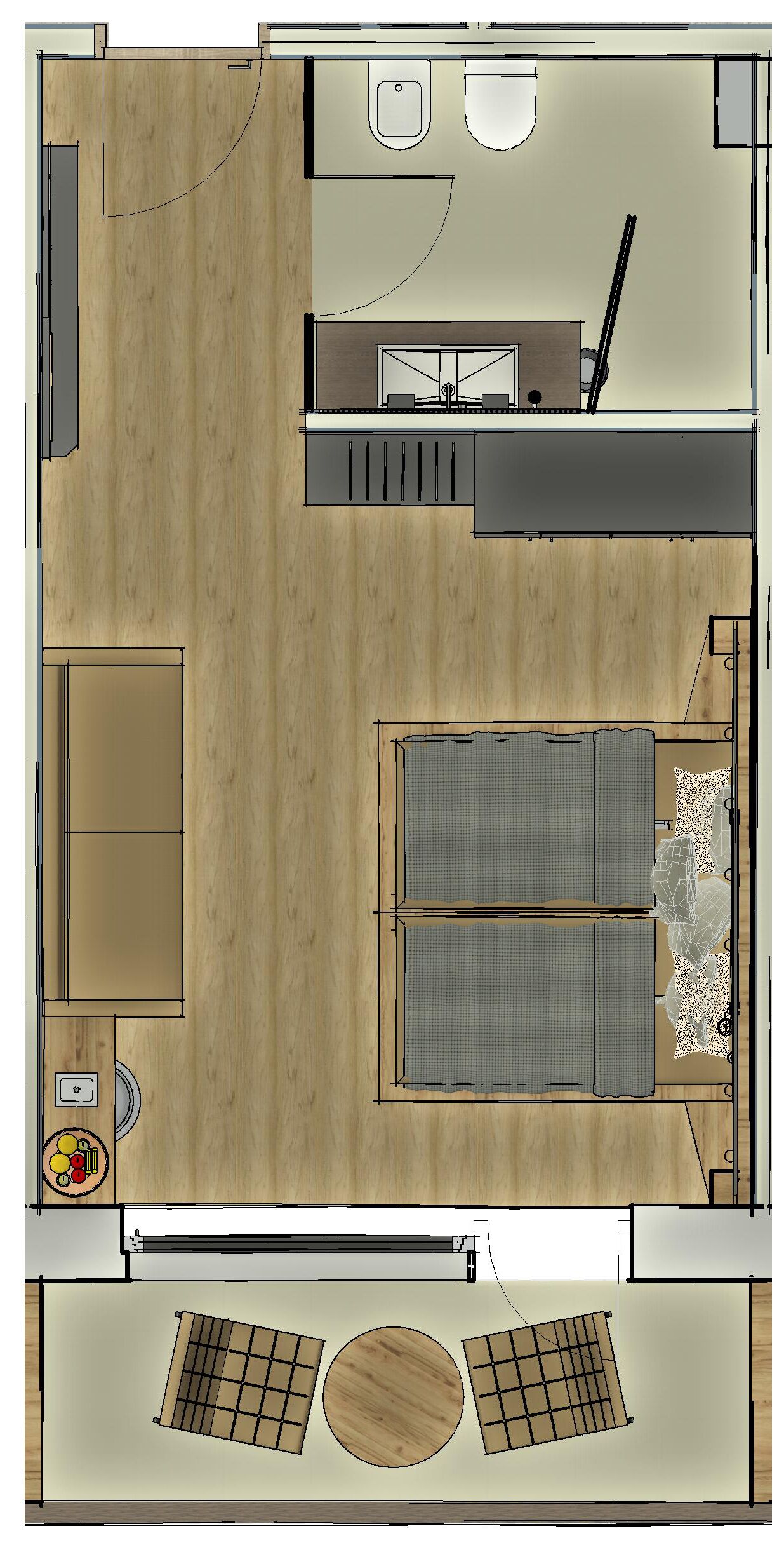 مخطط تصميم الطابق