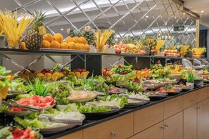 Frokostbuffé er inkludert hver dag