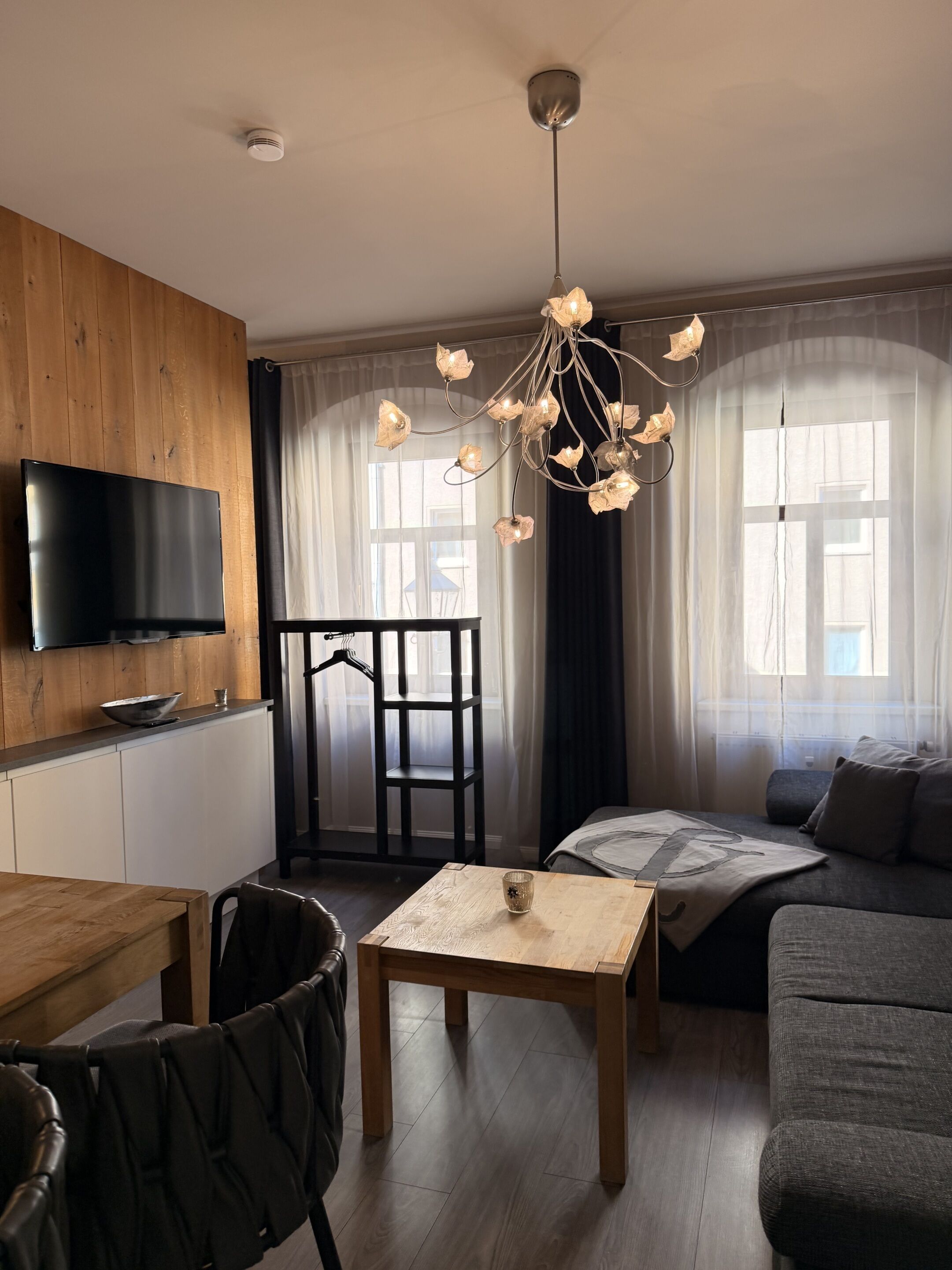 Deluxe-Apartment, eigenes Bad | Lounge