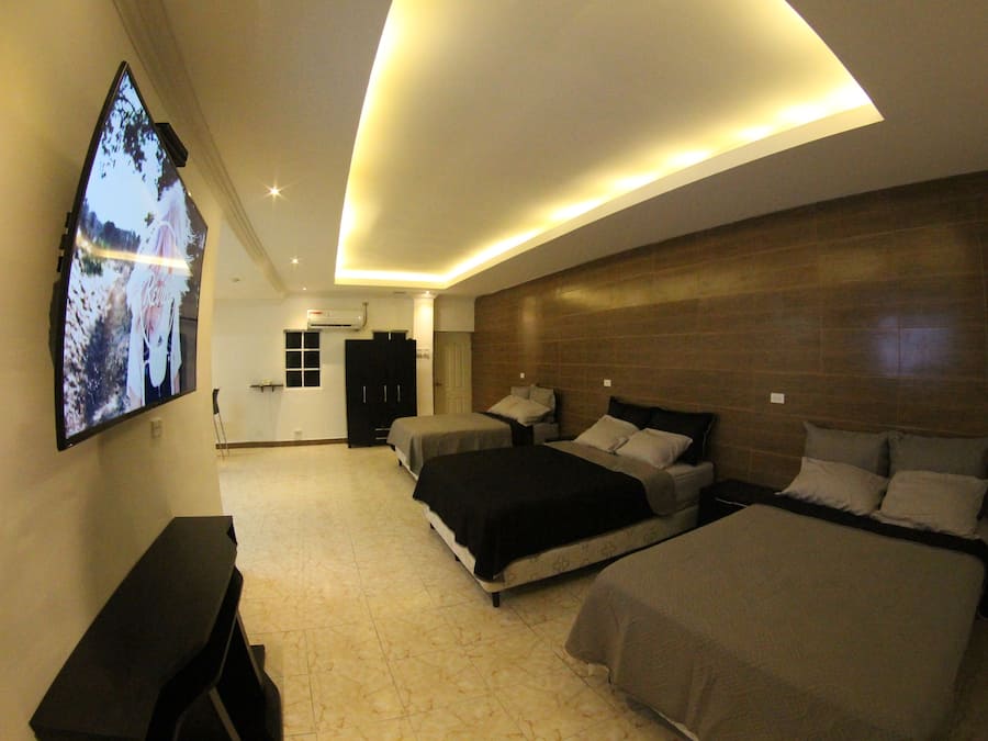 Apartment, Multiple Beds, Accessible, City View | Minibar, in-room safe, free WiFi, bed sheets