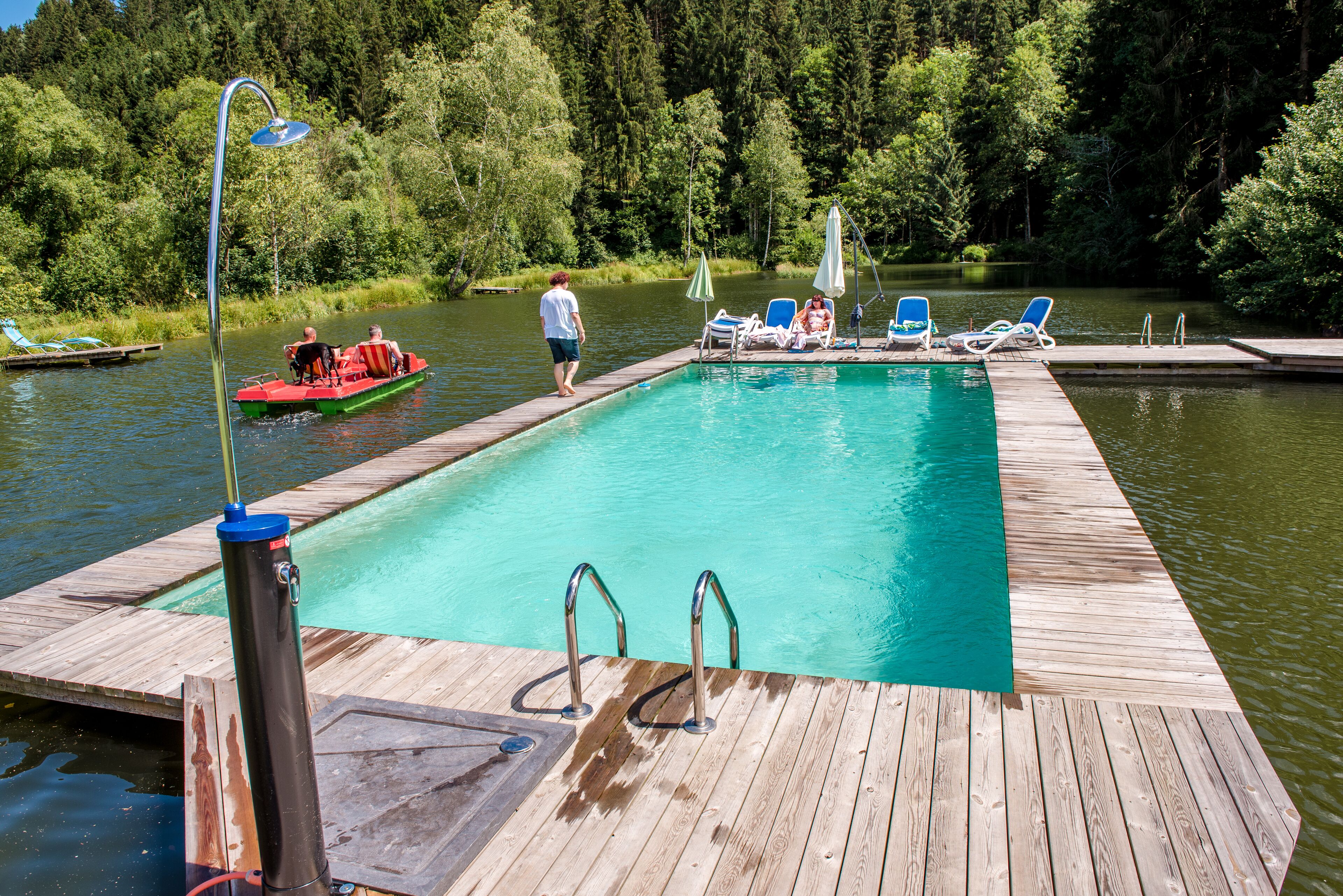 Piscine chauffée