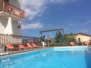 Seasonal outdoor pool