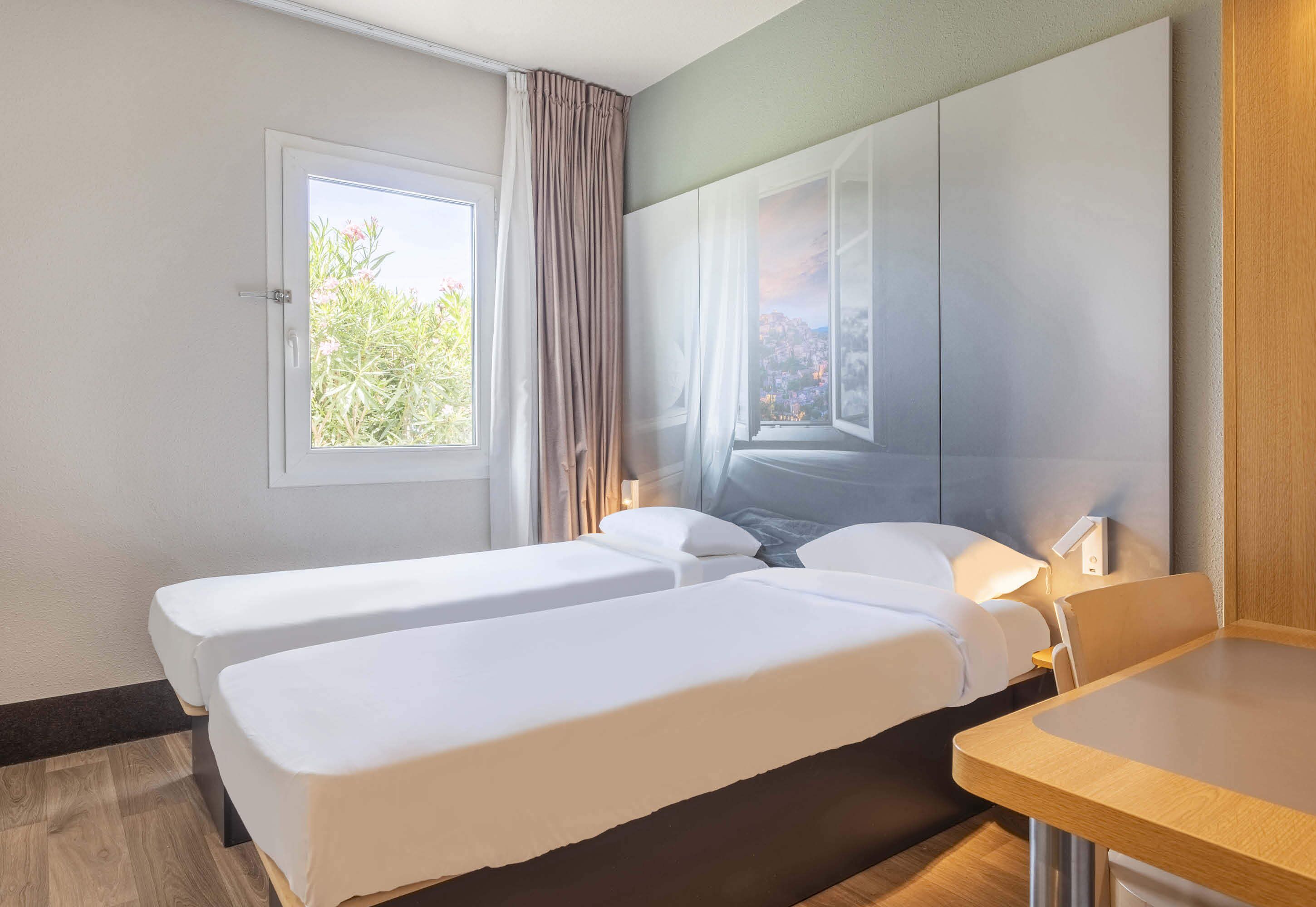 Habitación con 2 camas individuales, para no fumadores | Insonorización 