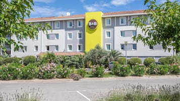 Voorkant van accommodatie