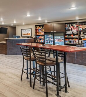 Sitteområde i lobbyen