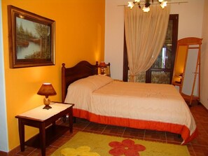 Blackout curtains, free WiFi, bed sheets