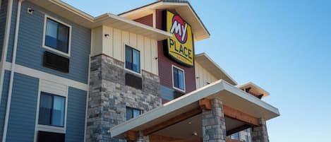 Voorkant van accommodatie