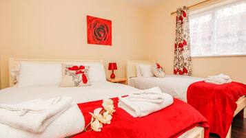 Soundproofing, iron/ironing board, free WiFi, bed sheets