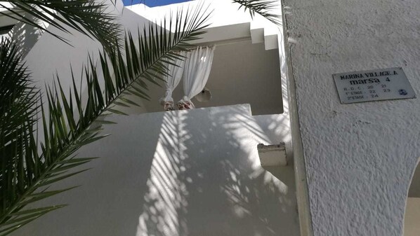 Façade de l’hébergement