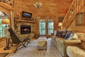 Fireplace, Netflix, streaming services