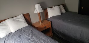 2 bedrooms, in-room safe, iron/ironing board, WiFi