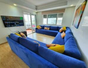 Appartement, 2 chambres, vue jardin | Salle de séjour