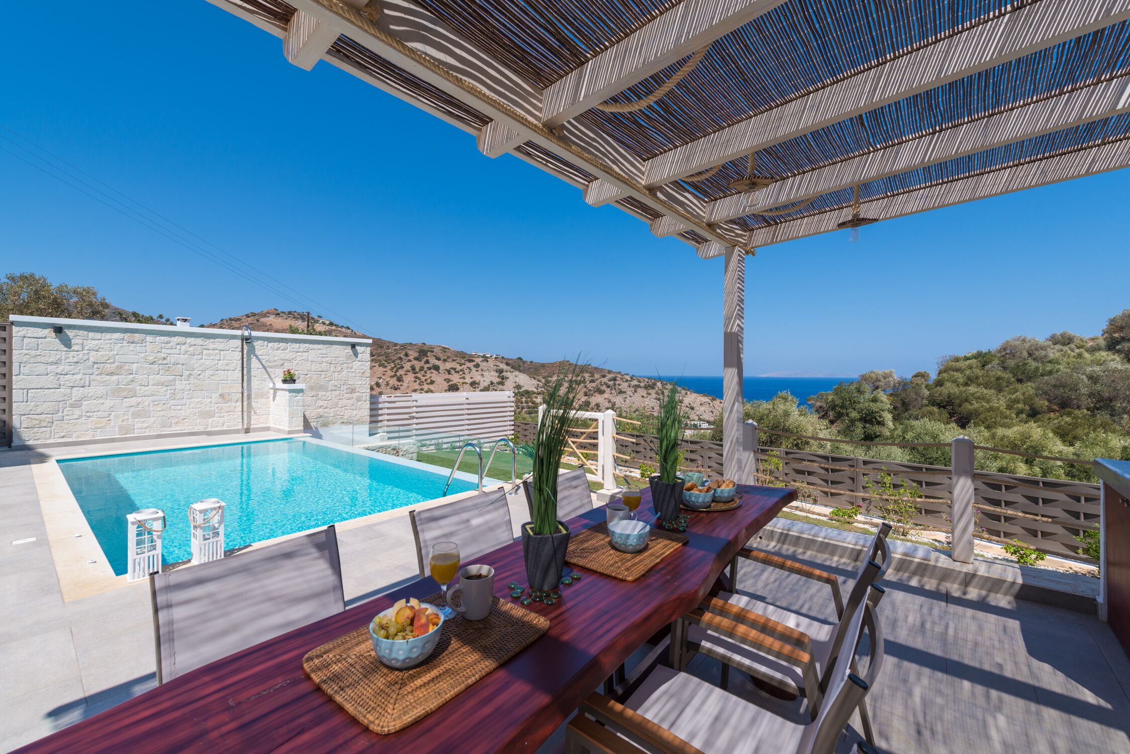 "INDER" sea view Villa with private pool!