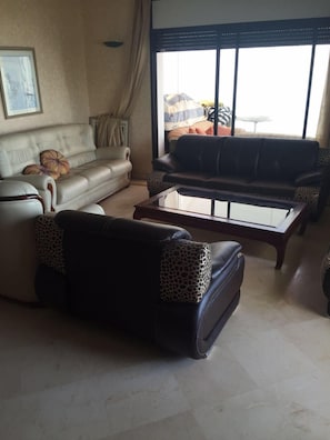 Apartment, Multiple Beds, Non Smoking | Living room - Route de Fnideq Apartment (Allyene)