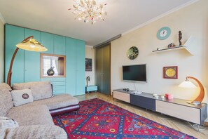 Design Apartment | Living area - GM Apartment Ukrainskiy Bulvar 6 (Moscow)