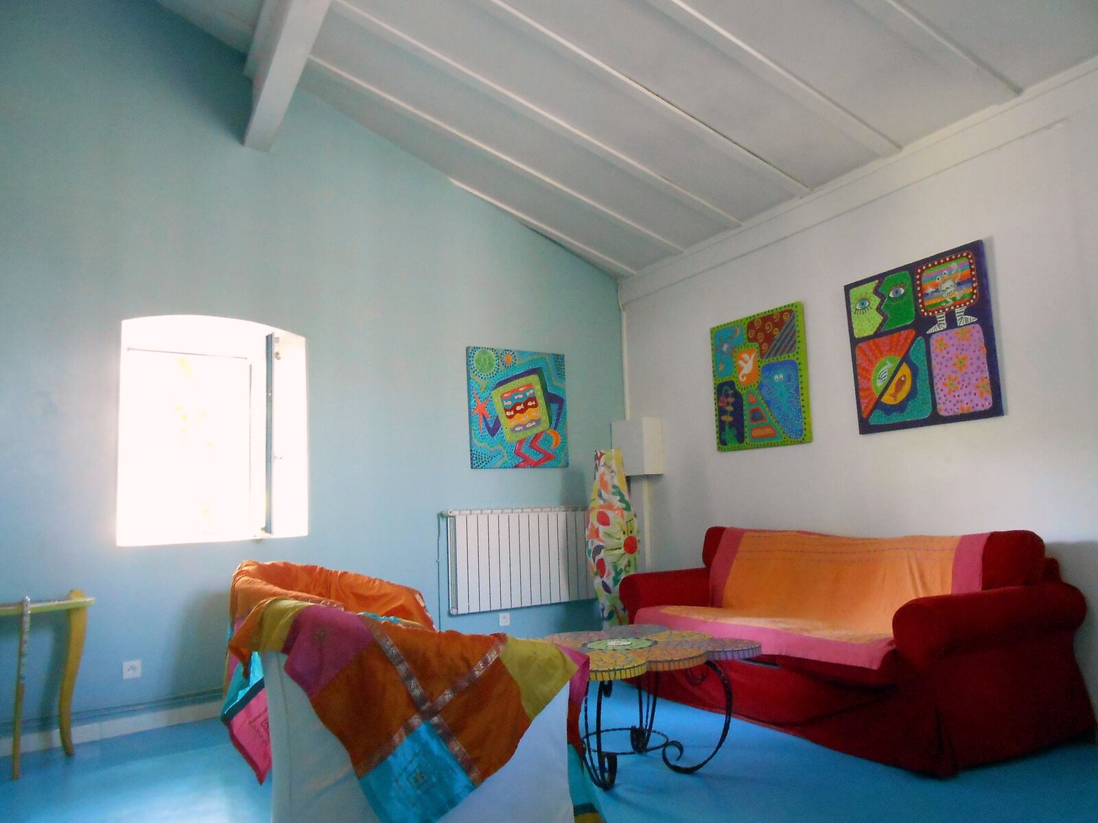 family holiday pool "under the stars"