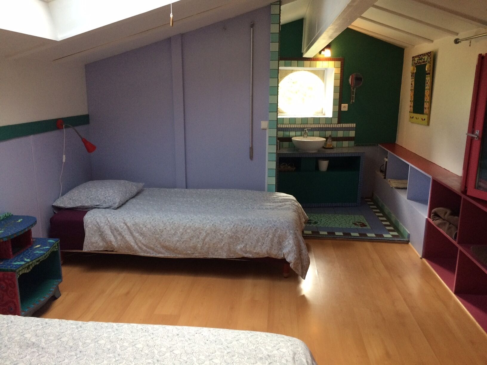 family holiday pool "under the stars"