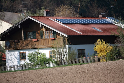 quiet idyll with mountain views