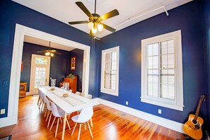 Dining - Macarty House: Resort-style Home for 16 - Outdoor pool, covered bar & large deck (New Orleans)