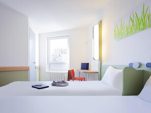 Zweibettzimmer, 2 Einzelbetten