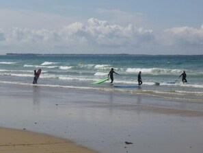 Beach nearby, sun-loungers