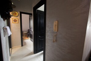 Family Apartment, 2 Bedrooms, Smoking, Garden View | Living area | 32-inch flat-screen TV with satellite channels, TV, DVD player