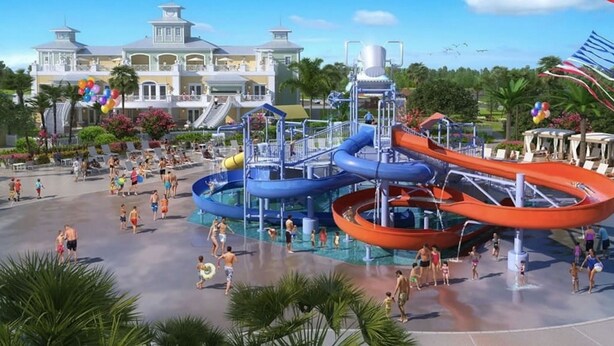 Outdoor pool - Encore Club Reunion by Luxury Sun Rentals House #1 (Kissimmee)