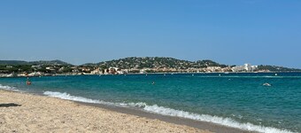 Ste Maxime F3/65m², 2-7 pers, air-conditioned, garage, WiFi, swimming pool