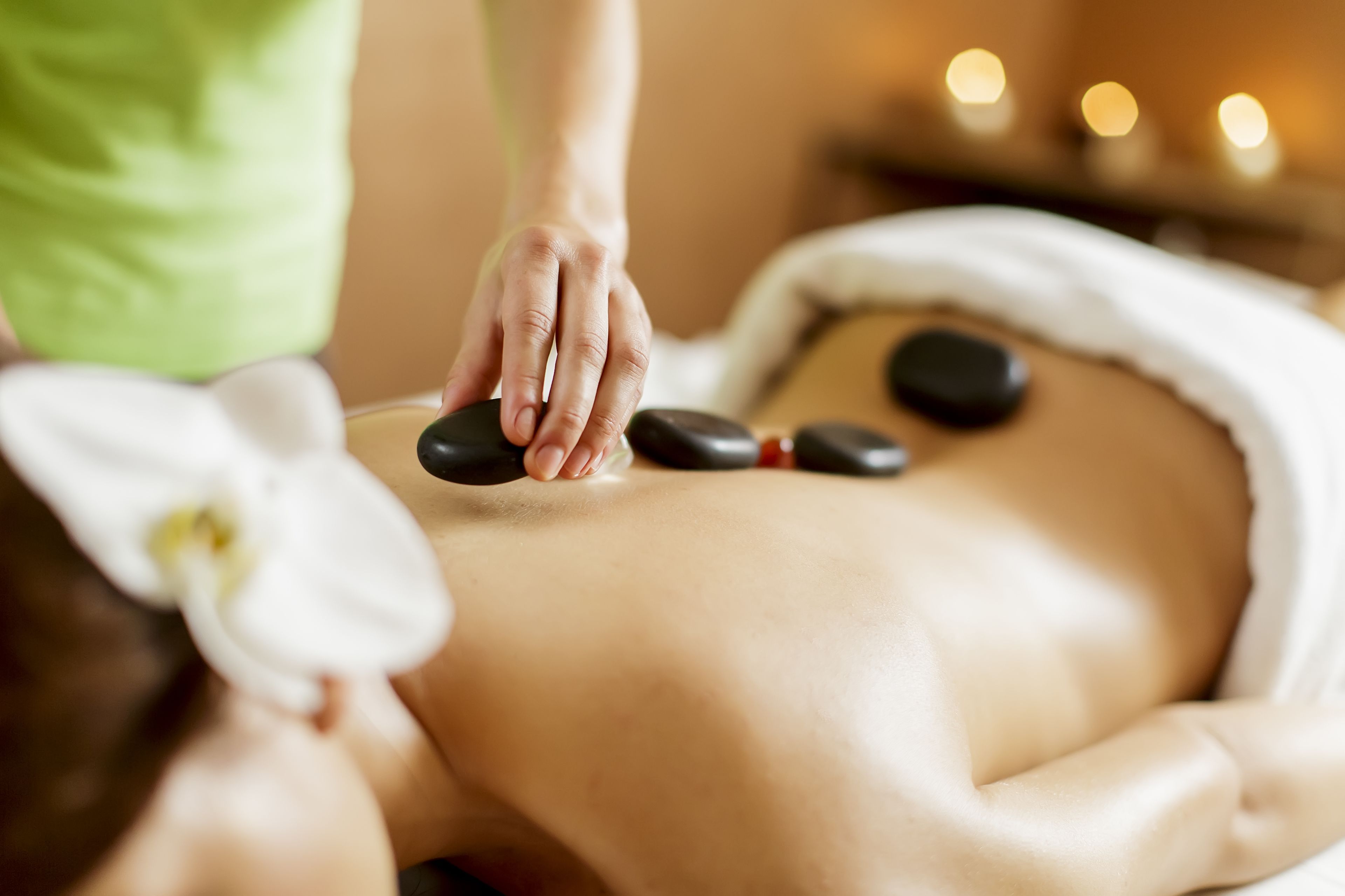 couples treatment room(s), hot stone massages, deep-tissue massages